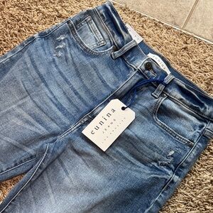 Eunina Distressed Denim Jeans